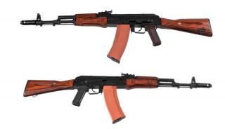 GHK AK74 GBB Gas Blow Back Rifle Full Wood & Metal by GHK